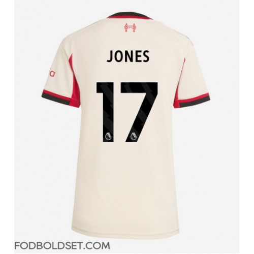 Liverpool Curtis Jones #17 Udebanetrøje Dame 2025-26 Kortærmet
